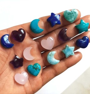 เพรนไนต์ธรรมชาติสำหรับแกะสลัก ทรงหลังเบี้ย หินหลวม รับรองโดย IGI ขนาด 20x30 มม. สำหรับงานตกแต่ง - Product Image 4