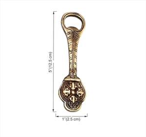 Abrebotellas de latón con forma de llave exportador de artículos de Bar de diseño vintage (antiguo) - Product Image 6