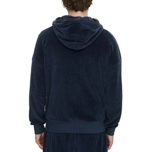 Ensemble de survêtement décontracté pour homme en velours élastique 100% coton, 2 pièces, sweat-shirt à capuche, pantalon de jogging, pantalon cargo, survêtement - Product Image 5