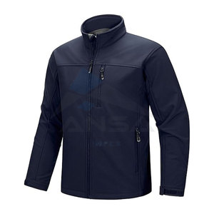 เสื้อแจ็คเก็ตบุผ้านุ่มสำหรับผู้ชายเสื้อโค้ทบุฝ้ายมีฮู้ดขนสัตว์เสื้อกันลมเสื้อคลุมกันหนาวสำหรับผู้ชายโลโก้ตามสั่ง - Product Image 1