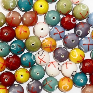 Surtido de cuentas de cristal de Murano económico, suministros para fabricación de joyas, forma ovalada, cristal de Murano, venta al por mayor, exportaciones de Tajushshariya - Product Image 2