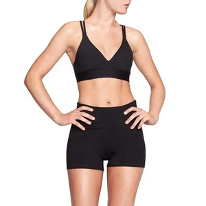 Conjunto de yoga ligero para mujer más vendido con logotipo personalizado Nuevo diseño Manga larga Precio al por mayor Conjuntos de yoga para mujer - Product Image 1