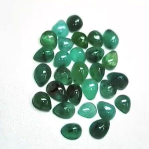 700 pièces d'émeraude zambienne naturelle 3 4 5mm ronde 4x3mm 5x4mm 7x5mm cabochon de poire ovale 256 cts lot Iroc vente qualité US $144 - Product Image 6