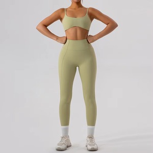 High Quality Womens <b>Yoga</b> Wear Quick-Drying Breathable <b>Yoga</b> Bra Sports Fitness Top <b>Jacket</b> High Waist Shorts Pants Womens Gym Sets - Product Image 5