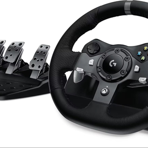 Volante de Carreras Logitech G920 de Buena Calidad y Pedales, con Force Feedback Real, Palancas de Cambio de Acero Inoxidable - Product Image 1