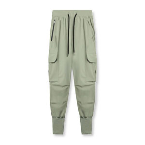 <b>Men</b> Cargo Pants Casual Outdoor Utility Trousers Cotton Polyester <b>Stretch</b> Multi Pocket OEM Custom Logo Wholesale Manufacturer - Product Image 2