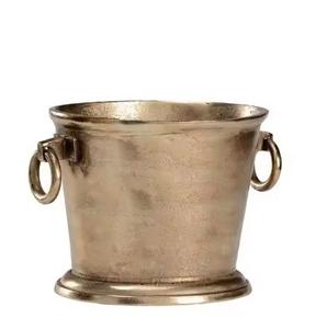 High Quality Handmade Shiny Silver <b>Metal</b> Beverage Ice <b>Tubs</b> Buckets for Home Restaurants Bars-Premium Bar Supplies - Product Image 6