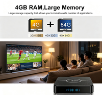 Nuovo Super Media Player X16 2+16GB Vsee Amlogic S905W2 Octa Core WiFi6 8K Smart Android TV Box con Licenza a Vita UK/US