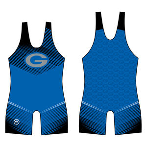 Singlet de lutte personnalisé en matériau extensible dans les quatre sens, léger et respirant, pour hommes, grande taille, dernière offre - Product Image 4