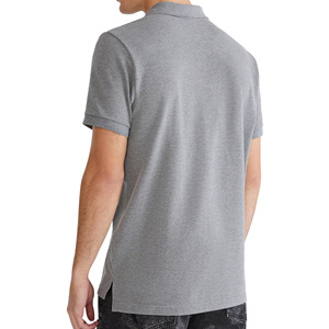 Alta calidad color sólido en blanco hombres manga corta Polo bordado Diseño 100% algodón Golf Polo camiseta diseño hombres polos - Product Image 5