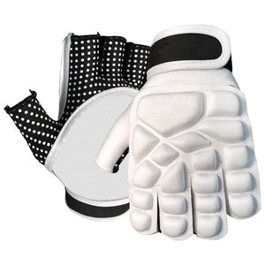 Gants de hockey sur glace en cuir de haute qualité, doublure douce, protection durable, sangle de poignet réglable, design à doigts entiers, ROLEIN SPORTS - Product Image 1