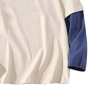 2025 T-shirt ample 100% coton personnalisable pour hommes T-shirt lourd imprimé - Product Image 4