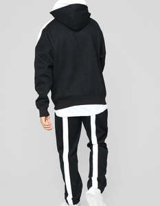 Chándal de 2 Paneles con Diseño Personalizado, Pantalón de Hombre de Algodón de Alta Calidad con Panel Lateral - Product Image 3