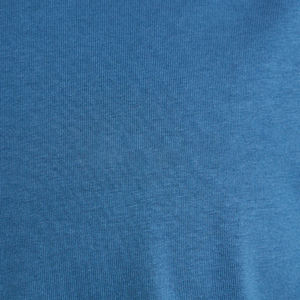 เสื้อยืดคอตตอนไซส์ใหญ่พิเศษ200กรัมสำหรับผู้ชายเสื้อลำลองสะพายไหล่100% สีน้ำเงินอมเขียวออกแบบโลโก้ได้ตามต้องการ - Product Image 3