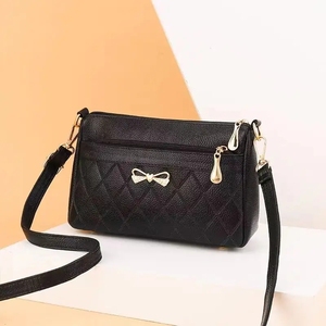 Fashion women's bag multi-layer large capacity women's single shoulder messenger bag Korean version diagonal small <b>square</b> bag - Product Image 2