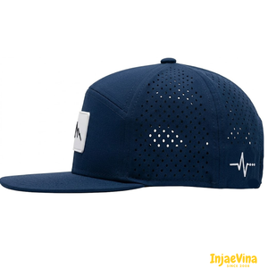 Casquette de baseball structurée 6 panneaux OEM ODM avec logo personnalisé et trous découpés au laser – Haute qualité, ajustable, pour sports de plein air et performance - Product Image 2