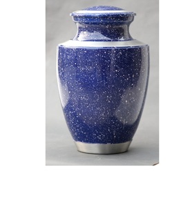 Adult Cremation <b>Urns</b> for Male/Female Funeral <b>Urn</b> for Human Ashes Decorative <b>Urns</b> for Ashes <b>Large</b> Keepsake Box (Royal Blue) - Product Image 1