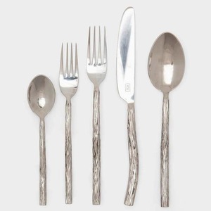 Belle qualité et vente argentée en gros argenterie couverts en acier inoxydable ensemble de couverts de mariage pour les événements - Product Image 6