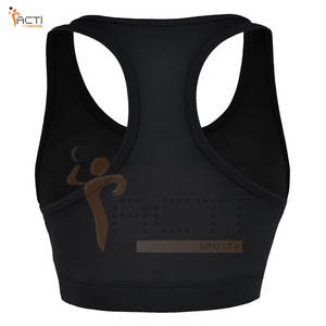 Fitness Gym Sport Bra Nueva llegada Mujeres Fitness Sport Yoga Bra Pakistan Made Sports Fitness Bra - Product Image 2