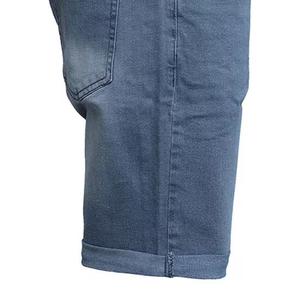 Short cargo ample et ample en vrac en denim pour hommes avec logo personnalisé - Product Image 4