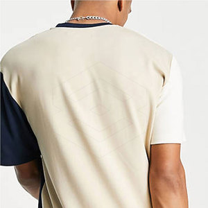 Camiseta de hombro caído de gran tamaño de alta calidad para hombres Logotipo personalizado impreso en camiseta en blanco de peso pesado - Product Image 4