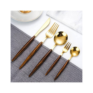 Stainless Steel New White Resin Handle Flatware <b>Cutlery</b> <b>Set</b> of 4 Best Quality Uses for Hotel <b>Travel</b> and l Wedding Gift - Product Image 5