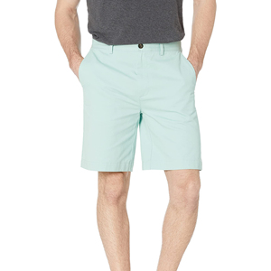 Short de golf unisexe OEM Short de course classique mode en coton taille élastique motif solide Style décontracté Short de golf pour hommes - Product Image 2