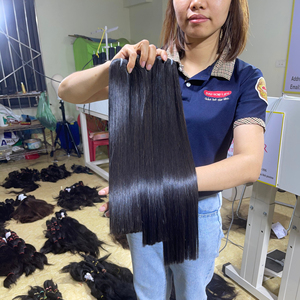 Paquetes rectos de cabello humano Vientamese Extensiones de trama doble Cabello natural cabello humano - Product Image 1