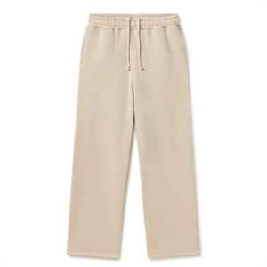 Wholesale 100% Cotton Flare Track <b>Jogger</b> Sweatpants 3D for Fleece Sweat Suits Unisex Casual Heavyweight <b>Stacked</b> Winter - Product Image 1