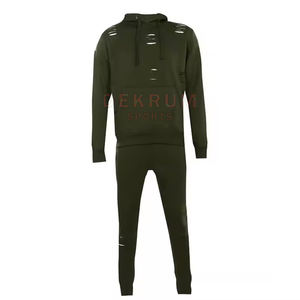 Survêtements sportifs uniques en coton 100% à séchage rapide, design couleur personnalisé, grande taille, effet vieilli, avec logo imprimé sur mesure pour l'hiver - Product Image 2