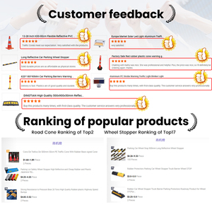 900mm PVC Traffic Safety Cone IP68 <b>Waterproof</b> Rubber PC Material Factory Price Traffic Warning Products - Product Image 6