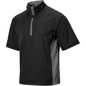 Jersey deportivo personalizado de fábrica al por mayor para hombre, camisa de manga corta de golf de alta elasticidad, diseño en blanco con cremallera 1/4 - Product Image 3