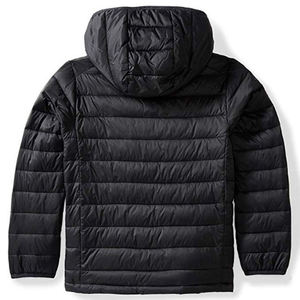 Chaqueta Bomber Acolchada Premium de Invierno, Transpirable, con Cuello Alto y Capucha, Manga Larga, Casual, con Cierre de Cremallera y Botones - Product Image 5