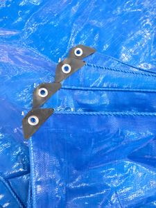 Toiles en HDPE utilisées pour les bâches de camion, les tentes et les usages multiples, varient de 100 g/m² à 250 g/m² - Product Image 2