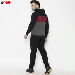 Chándales elásticos de cuatro vías ecológicos de talla grande para hombre de invierno de alta calidad al por mayor ropa deportiva con logotipo personalizado - Product Image 3