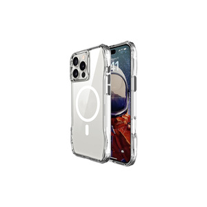 Coque de téléphone mobile transparente de qualité supérieure compatible MagSafe, antichoc, fine, avec protection airbag pour iPhone 14 pour iPhone 16 Pro Max - Product Image 1