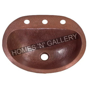 Style moderne en acier inoxydable lavabo de salle de bain vasque en métal occasions multiples nouveau plaqué or rose forme ronde décor de cuisine - Product Image 3