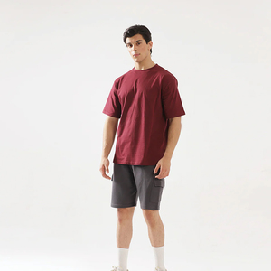 2025 Street Wear t-shirt fabricant Premium blanc uni coton surdimensionné t-shirts pour hommes surdimensionné t-shirts OEM entretenu - Product Image 4