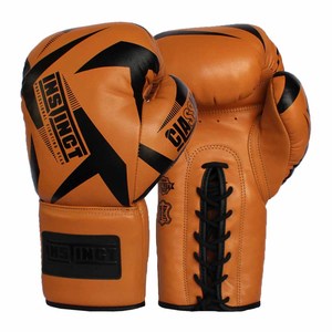 Guantes de Boxeo Profesionales de Cuero Antiguo Más Vendidos, con Cordones, Personalizados, Transpirables, con Agarre para Adultos, para Entrenamiento Profesional - Product Image 1