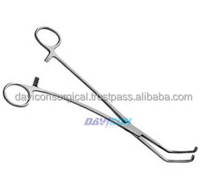 Pinza Manual para Vena Cava Satinsky de Acero Inoxidable de Alta Calidad Profesional con Mordaza Cruzada Dentada de 1.1/4 de Pulgada de Longitud - Product Image 3