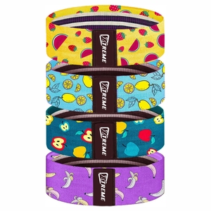 Bande de hanche de qualité supérieure, écologique, très vendue, service OEM personnalisé, bande de hanche de fitness, yoga, boucle de hanche, sublimation - Product Image 1