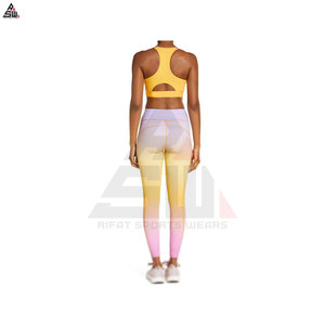Conjunto Deportivo de Yoga de 2 Piezas de Alta Calidad, Cintura Alta, Tallas Grandes, Personalizado, de Secado Rápido para Gimnasio y Fitness - Product Image 5