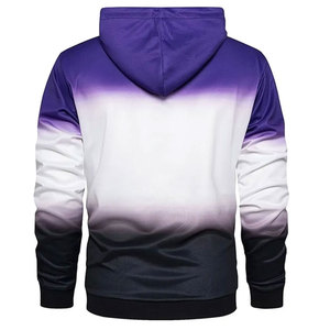 Sweat à capuche 100% coton pour homme, impression numérique personnalisée, motif 3D, taille personnalisée ODM, vêtements en polaire d'hiver à séchage rapide - Product Image 6