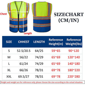 เสื้อกั๊กนิรภัยสไตล์ใหม่พร้อมกระเป๋า - Product Image 5