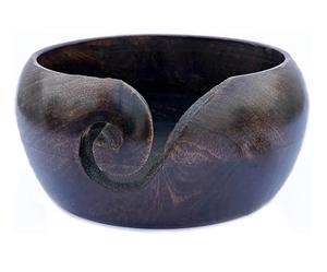 Ooden-búho de nailon de Ndian rtisans con remium para nitting y roqueta (6 "x 6" x 3 ") - Product Image 1