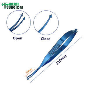 Pinzas Oftálmicas Nucleus Bisector Vectis, Instrumentos Quirúrgicos Oftálmicos de Acero Inoxidable, Fuente de Alimentación Manual, Fabricadas por Hasni Surgical - Product Image 4