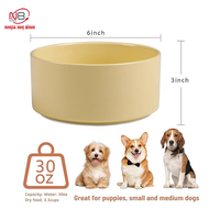 Bol pour animaux de compagnie en plastique de qualité alimentaire, écologique, non toxique, durable, personnalisé par OEM, petit, arrondi, distributeur d'eau, antidérapant, voyage, chat, chien, multi