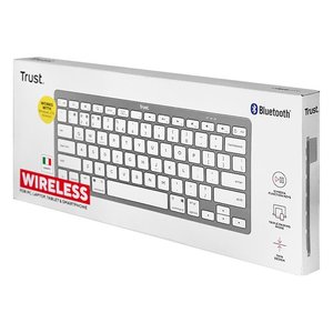 Clavier d'ordinateur argenté Basics 24652 - Product Image 2