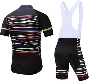 Conjuntos de ciclismo para hombre hechos a medida de alta calidad, ropa deportiva de poliéster transpirable, uniformes de estilo de sublimación de talla grande al por mayor - Product Image 2