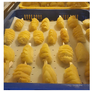 4.ก้อนสับปะรดแช่แข็งตามธรรมชาติฟาร์มสดแช่แข็งอย่างรวดเร็วเพื่อรักษาสารอาหารที่สมบูรณ์แบบสำหรับชามปั่น - Product Image 5